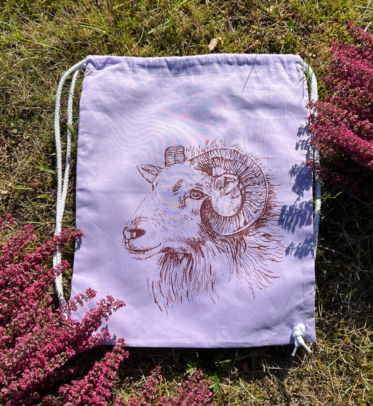 Heidschnucke - Stoffrucksack