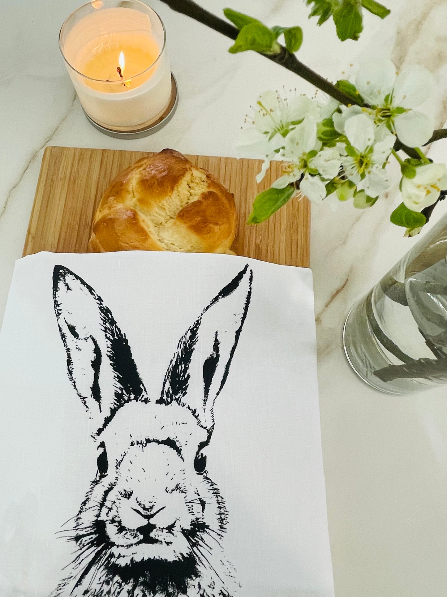Hase - Geschirrtuch